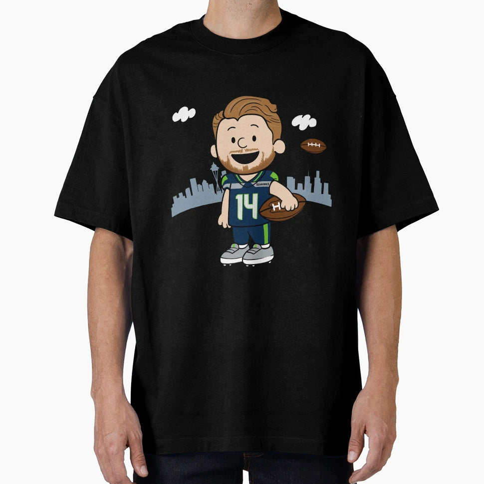 Sam Darnold X Charlie Brown T-Shirt - Fun Novelty Design Men Women - T-Shirt, Sweatshirt, Hoodie