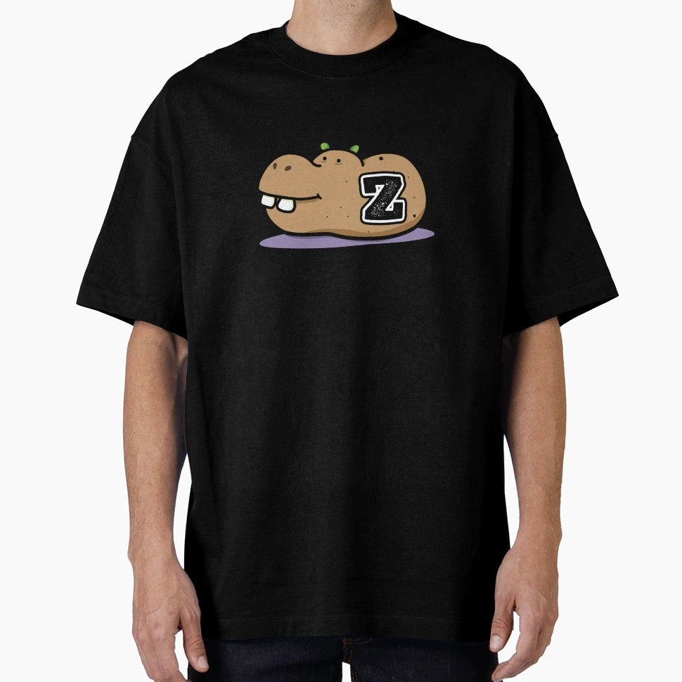 Alphabet Letter Z Hip Potato Mus T-Shirt - Custom Art Print for Adults - T-Shirt, Sweatshirt, Hoodie