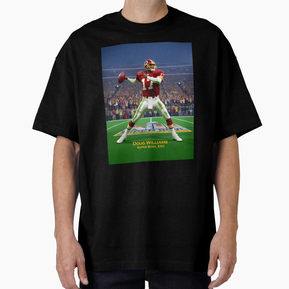 Doug Williams Super Bowl Xxii T-Shirt - Graphic Print Unisex - T-Shirt, Sweatshirt, Hoodie