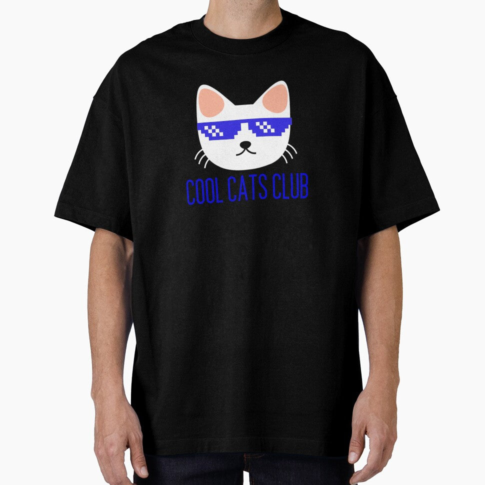 Cool Cats Club by cecii7 - Adult & Kids T-Shirts, Sweatshirts & Hoodies apparel design preview 1