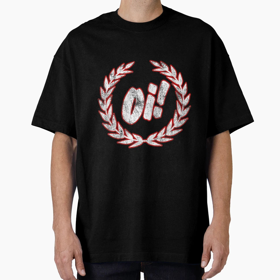 Oi Oi Oi Skinhead Ska And Street T-Shirt - Fun Novelty Design for Adults - T-Shirt, Sweatshirt, Hoodie