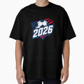 Usa Soccer 2026 World Cup United T-Shirt - Novelty Apparel for Adults - T-Shirt, Sweatshirt, Hoodie