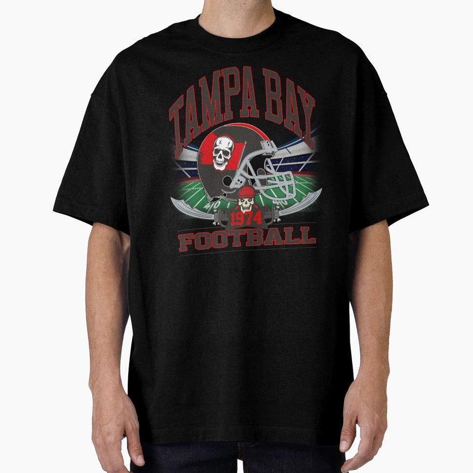 Tampa Bay Football Gridiron Legacy T-Shirt - Minimalist Print Men Women - T-Shirt, Sweatshirt, Hoodie