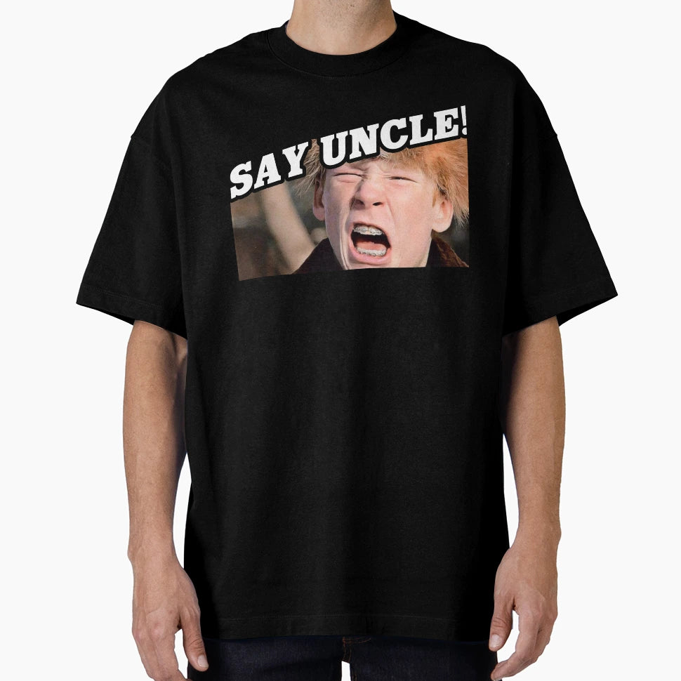 Say Uncle Scut Farkus T-Shirt - Minimalist Print Unisex - T-Shirt, Sweatshirt, Hoodie