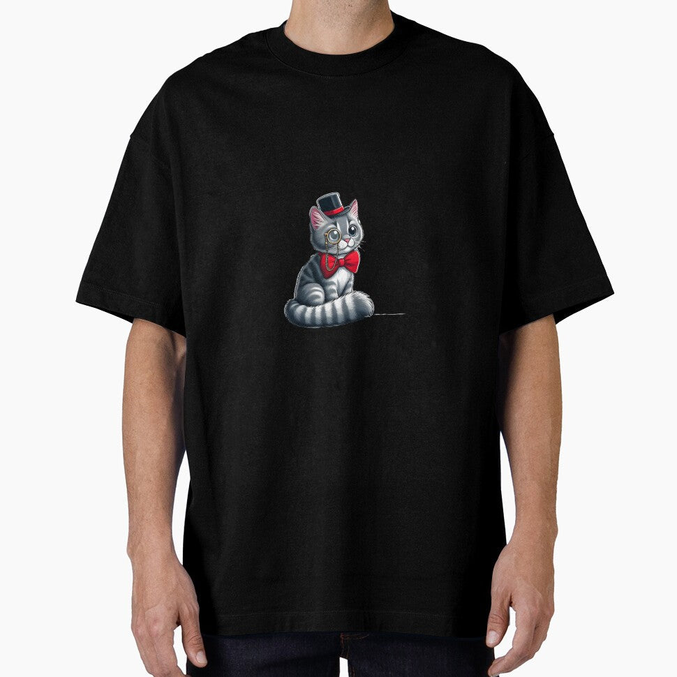 Stylish cat by Kenji11 - Adult & Kids T-Shirts, Sweatshirts & Hoodies apparel design preview 1
