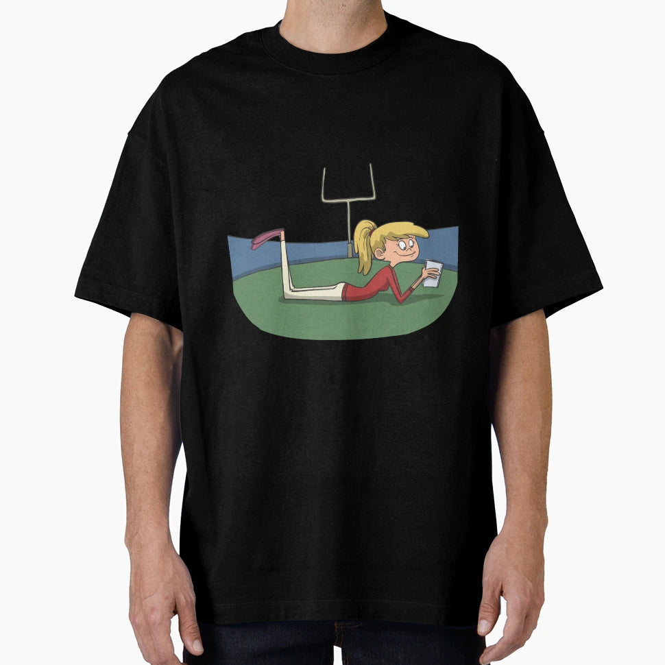 Book Reading Football Stadium T-Shirt - Casual Everyday Wear Unisex - T-Shirt, Sweatshirt, Hoodie