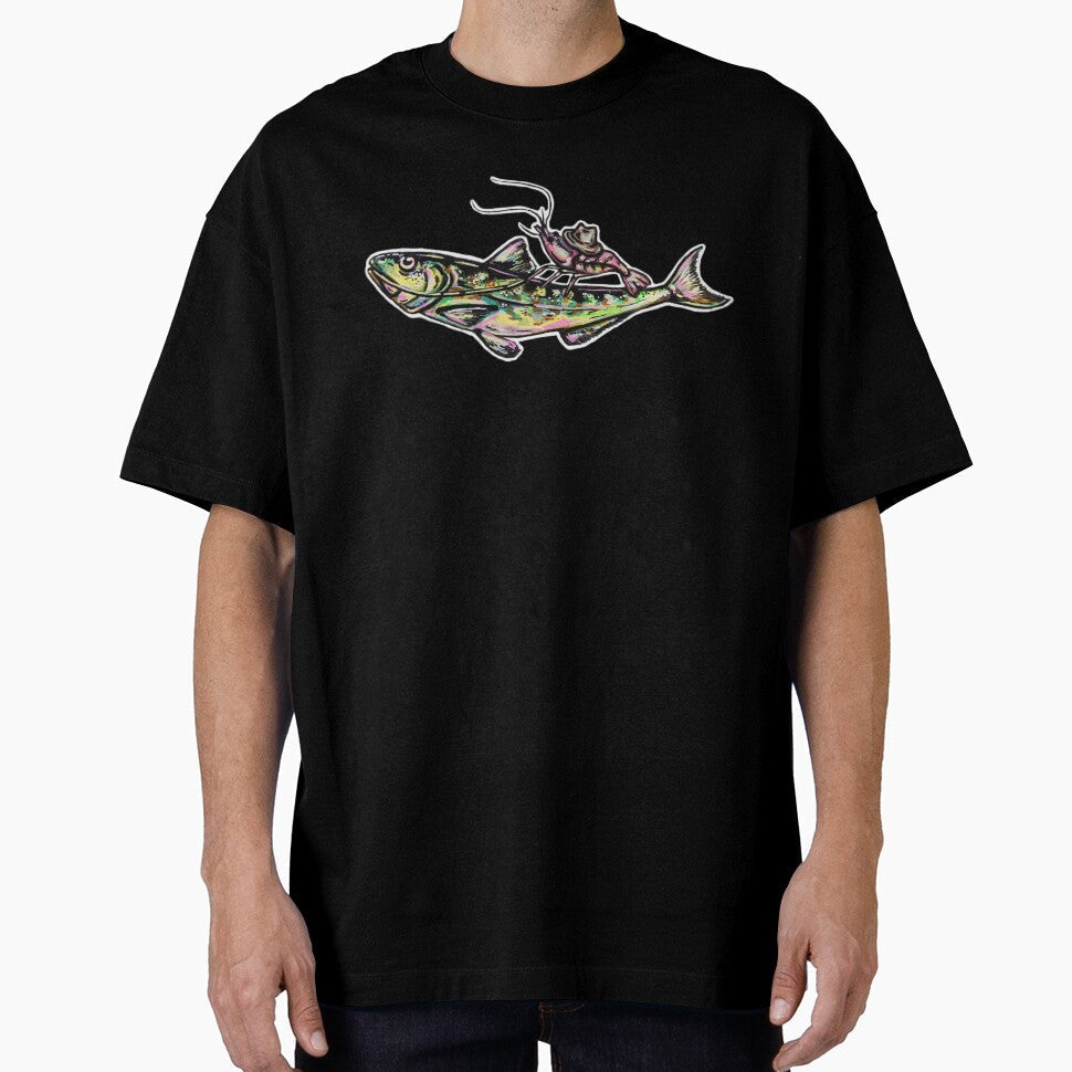 Cowboy shrimp by chloepenguin - Adult & Kids T-Shirts, Sweatshirts & Hoodies apparel design preview 1