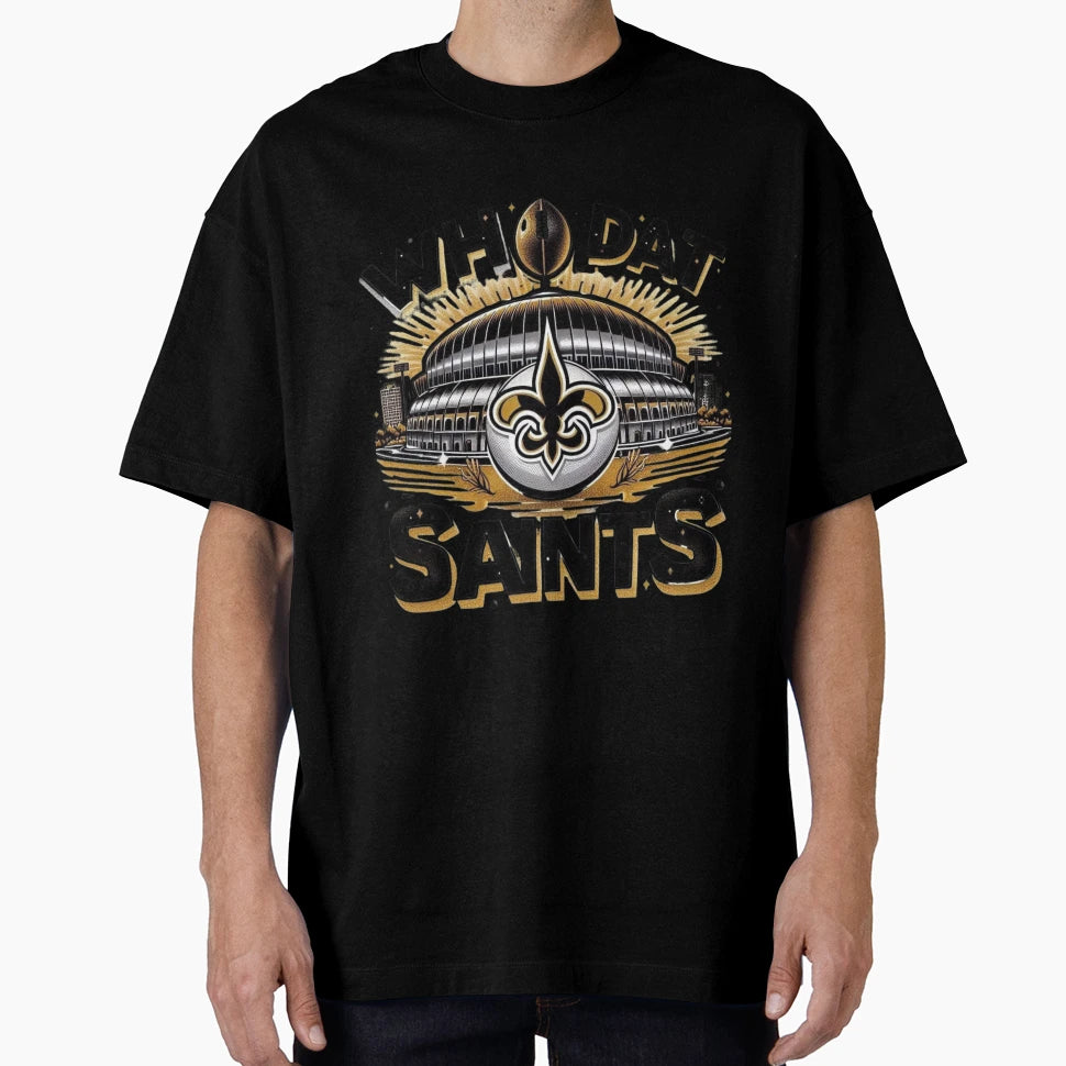 Who Dat T-Shirt - Novelty Apparel for Adults - T-Shirt, Sweatshirt, Hoodie