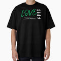 Love Football Green T-Shirt - Aesthetic Graphic Unisex - T-Shirt, Sweatshirt, Hoodie