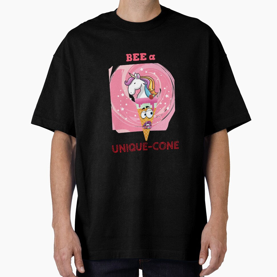Bee a Unique-Cone by Avienz1 - Adult & Kids T-Shirts, Sweatshirts & Hoodies apparel design preview 1