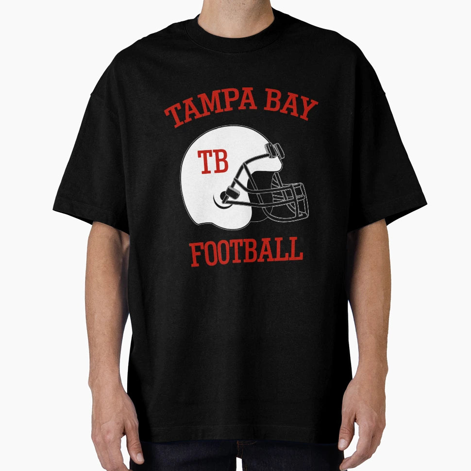 Tampa Bay Football And T-Shirt - Fun Novelty Design for Adults - T-Shirt, Sweatshirt, Hoodie