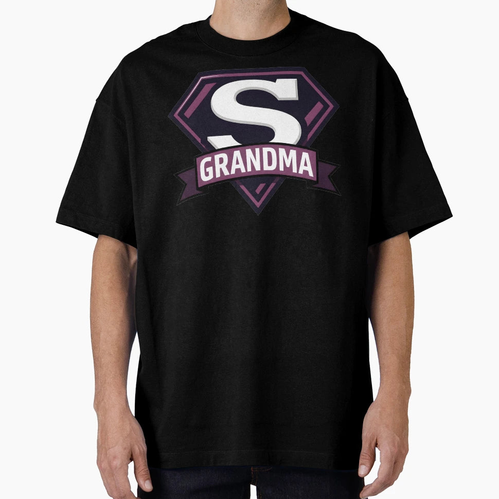 Super Grandma Grandmother Gift T-Shirt - Trendy Graphic for Adults - T-Shirt, Sweatshirt, Hoodie