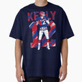 Jim Kelly 12 Buffalo Football Legend T-Shirt - Minimalist Print Men Women - T-Shirt, Sweatshirt, Hoodie