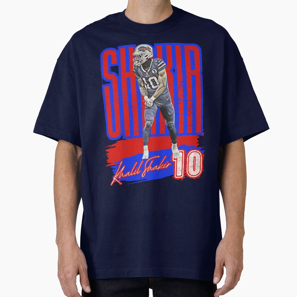 Khalil Shakir Buffalo Bills Football T-Shirt - Novelty Apparel Men Women - T-Shirt, Sweatshirt, Hoodie
