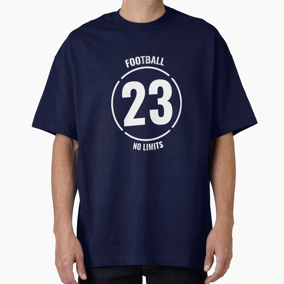 Football 23 Minimal Sport No T-Shirt - Fun Novelty Design for Adults - T-Shirt, Sweatshirt, Hoodie