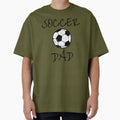 Soccer Dad Soccer Ball T-Shirt - Minimalist Print Men Women - T-Shirt, Sweatshirt, Hoodie