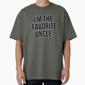 Im Favorite Uncle T-Shirt - Minimalist Print Unisex - T-Shirt, Sweatshirt, Hoodie