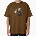 Cosmic squirrel by shymuscat - Adult & Kids T-Shirts, Sweatshirts & Hoodies apparel design preview 1