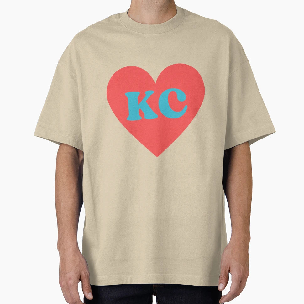 Kc Current Heart T-Shirt - Fun Novelty Design Unisex - T-Shirt, Sweatshirt, Hoodie