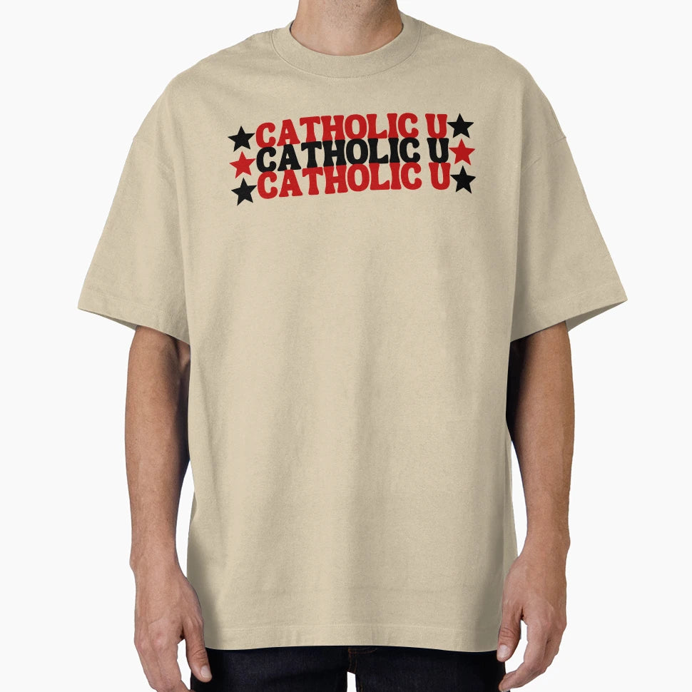 Starry Eyed Catholic University T-Shirt - Novelty Apparel for Adults - T-Shirt, Sweatshirt, Hoodie