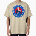 Hot Brown Water No Thank You Badge Ted T-Shirt - Trendy Graphic for Adults - T-Shirt, Sweatshirt, Hoodie