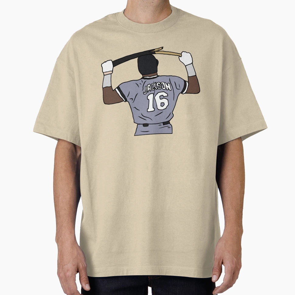 Bo Jackson Breaking Bat T-Shirt - Casual Everyday Wear Unisex - T-Shirt, Sweatshirt, Hoodie