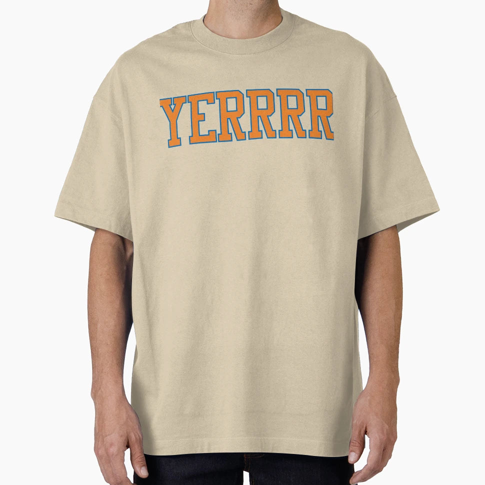 Yerrrr Basketball T-Shirt - Aesthetic Graphic for Adults - T-Shirt, Sweatshirt, Hoodie