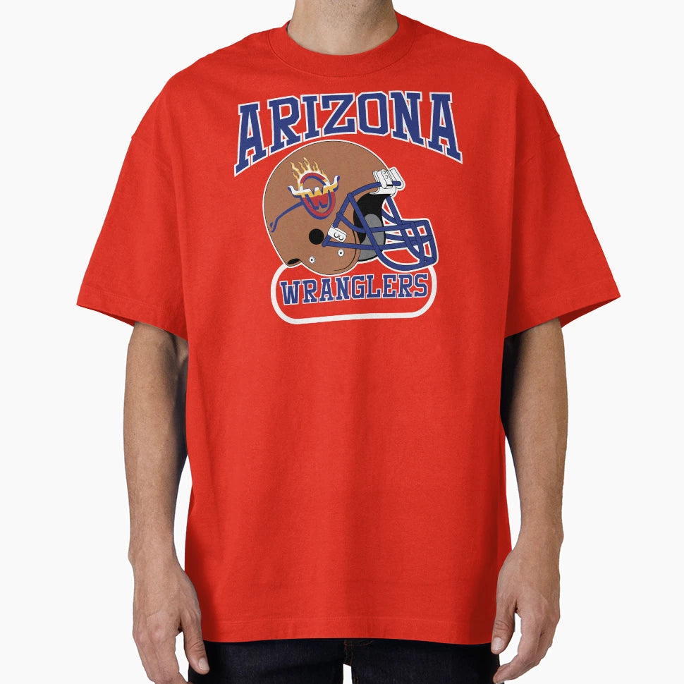 Arizona Wranglers Helmet T-Shirt - Streetwear Style Men Women - T-Shirt, Sweatshirt, Hoodie