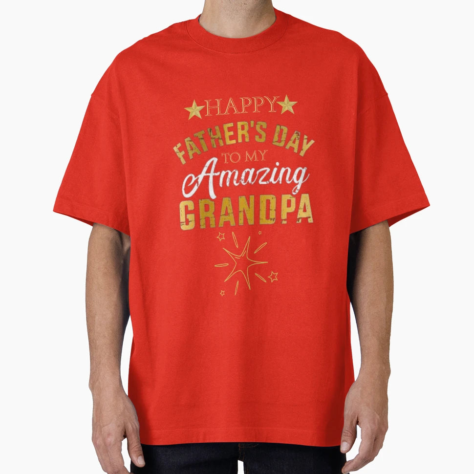 Honoring Grandpa Fathers Day T-Shirt - Casual Everyday Wear for Adults - T-Shirt, Sweatshirt, Hoodie