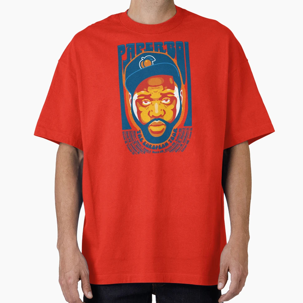 Paper Boi European Tour T-Shirt - Fun Novelty Design Unisex - T-Shirt, Sweatshirt, Hoodie
