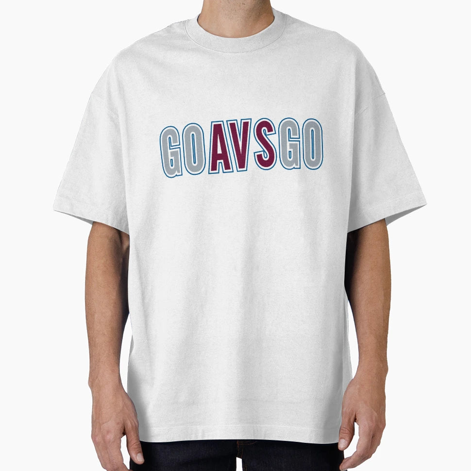 Go Avs T-Shirt - Custom Art Print for Adults - T-Shirt, Sweatshirt, Hoodie