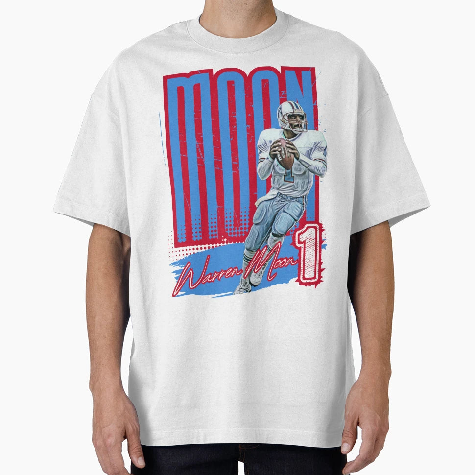 Warren Moon T-Shirt - Novelty Apparel Men Women - T-Shirt, Sweatshirt, Hoodie