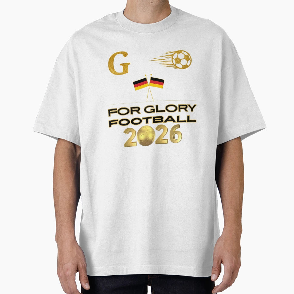 Glory Football 2026 Germany German T-Shirt - Minimalist Print for Adults - T-Shirt, Sweatshirt, Hoodie