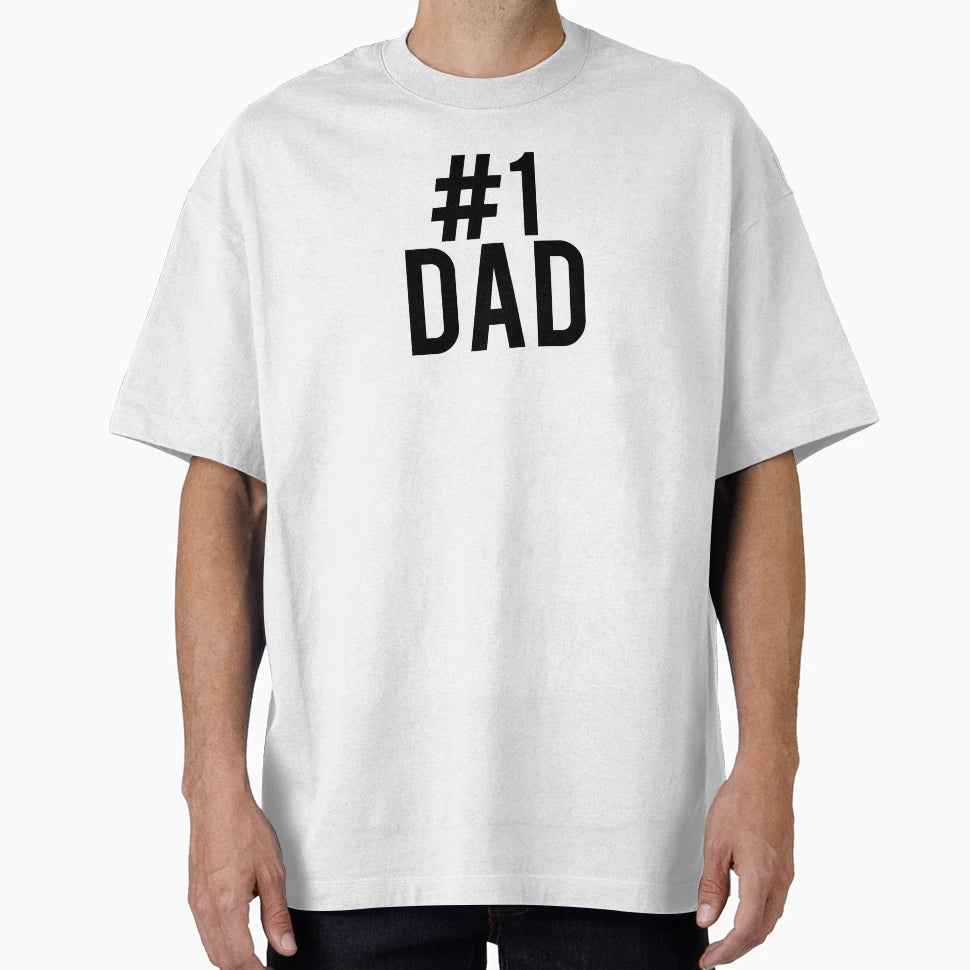 Fathers Day 1 Dad T-Shirt - Novelty Apparel for Adults - T-Shirt, Sweatshirt, Hoodie