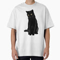 Black Cat by bluhak - Adult & Kids T-Shirts, Sweatshirts & Hoodies apparel design preview 1
