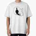 Funny Cat Shadow Illusion Sketch by lvlupthreads - Adult & Kids T-Shirts, Sweatshirts & Hoodies apparel design preview 1