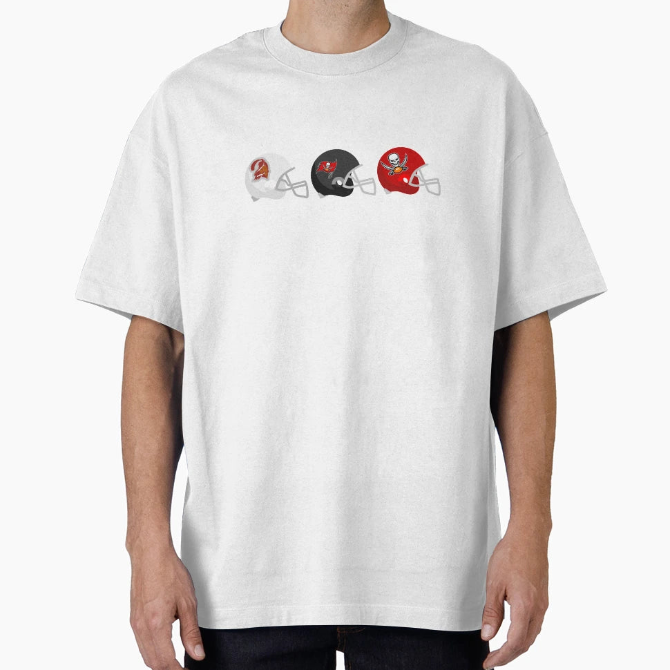 Buccaneers Helmet T-Shirt - Novelty Apparel Men Women - T-Shirt, Sweatshirt, Hoodie