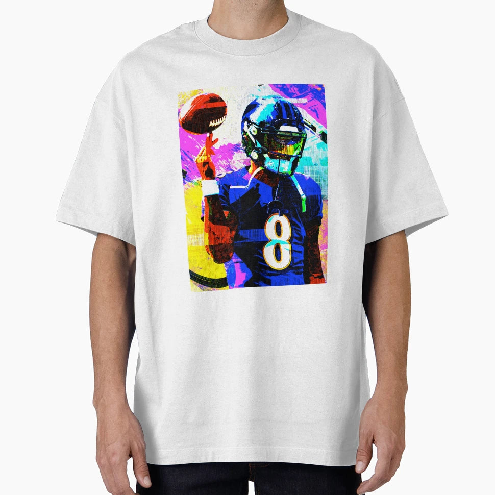 Handdrawn Lamar T-Shirt - Minimalist Print Unisex - T-Shirt, Sweatshirt, Hoodie