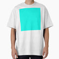 HOT TURQUOISE...Plain...Solid...Block... by - Adult & Kids T-Shirts, Sweatshirts & Hoodies apparel design preview 1