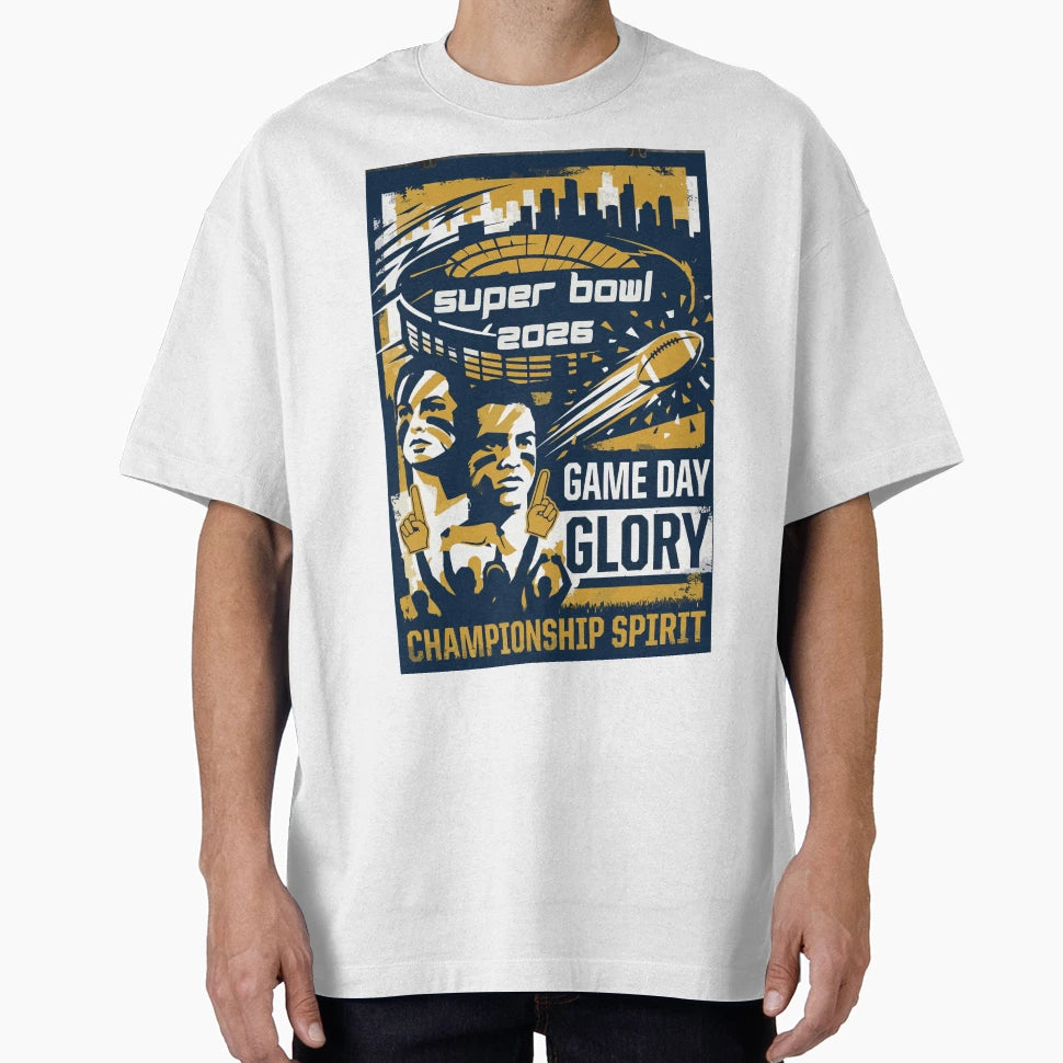 Game Day Glory T-Shirt - Novelty Apparel for Adults - T-Shirt, Sweatshirt, Hoodie
