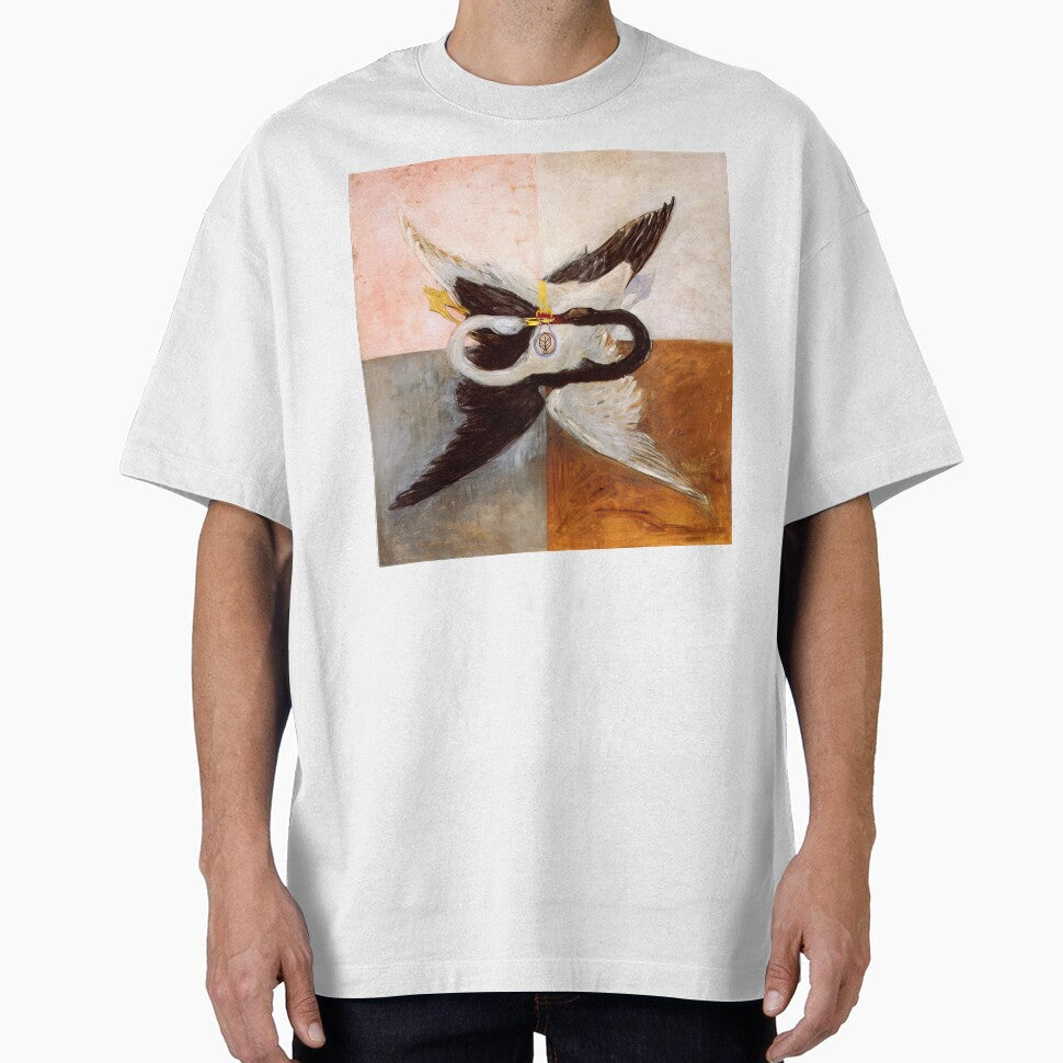 Svanen 1914 Hilma af Klint by nebelimr - Adult & Kids T-Shirts, Sweatshirts & Hoodies apparel design preview 1