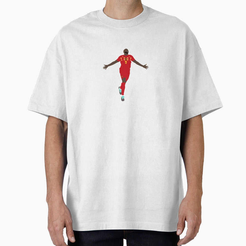 Romelu Lukaku Belgium T-Shirt - Trendy Graphic for Adults - T-Shirt, Sweatshirt, Hoodie
