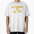 Pittsburgh Vs All Yinz College Frat T-Shirt - Novelty Apparel for Adults - T-Shirt, Sweatshirt, Hoodie