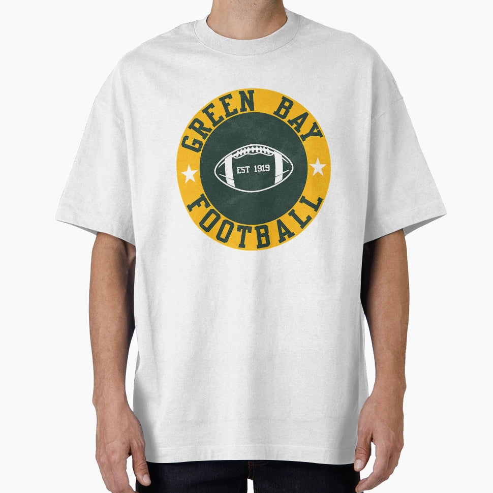 Green Bay Football T-Shirt - Aesthetic Graphic for Adults - T-Shirt, Sweatshirt, Hoodie