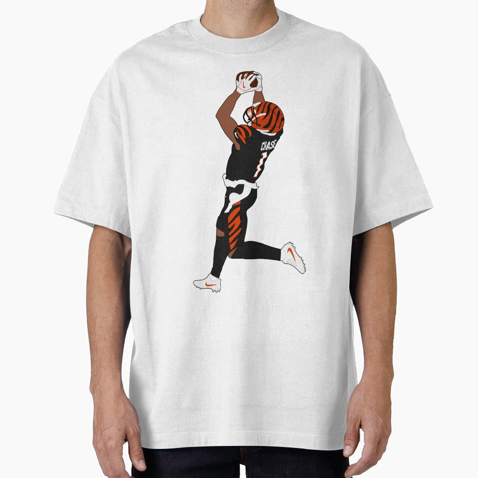 Jamarr Chase T-Shirt - Custom Art Print Men Women - T-Shirt, Sweatshirt, Hoodie