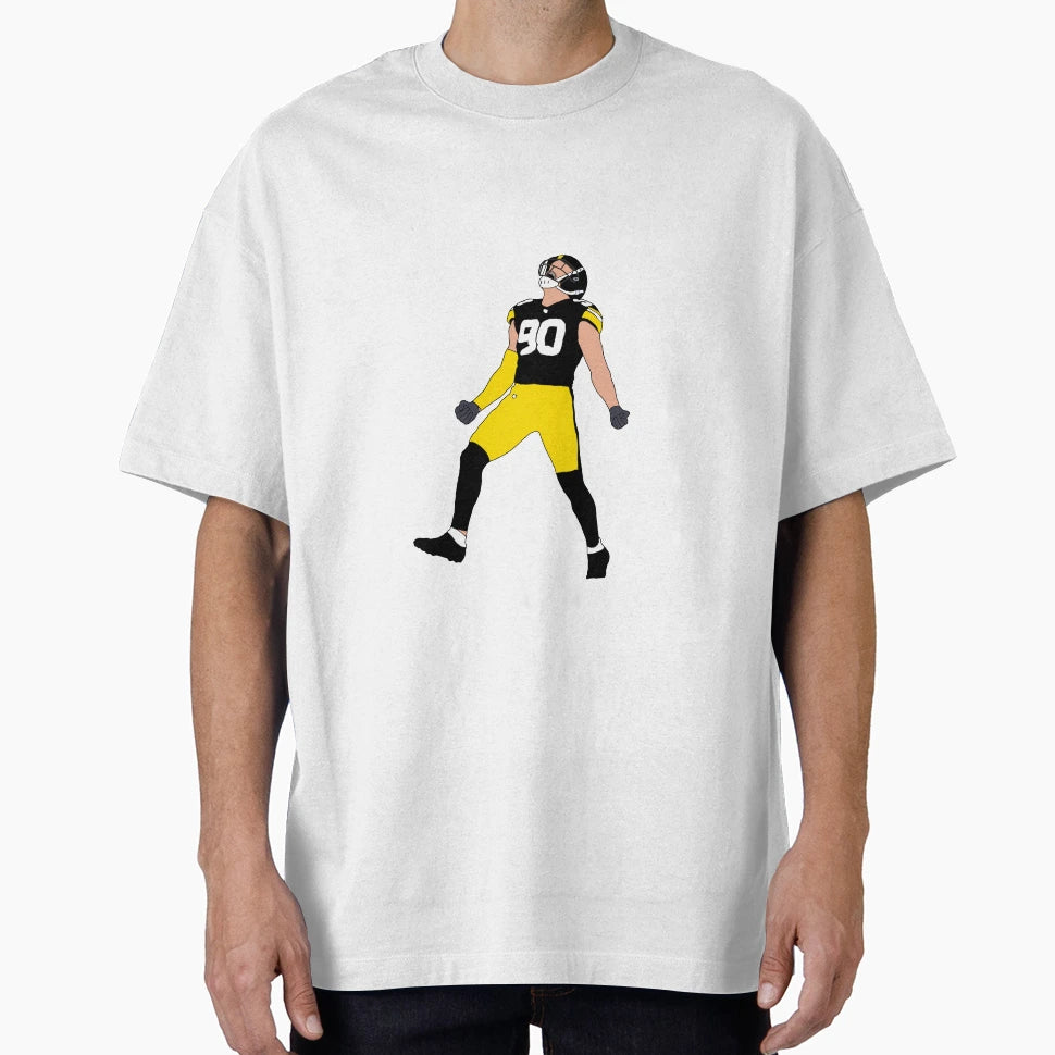 Pittsburgh Steelers Tj Watt T-Shirt - Unique Graphic for Adults - T-Shirt, Sweatshirt, Hoodie