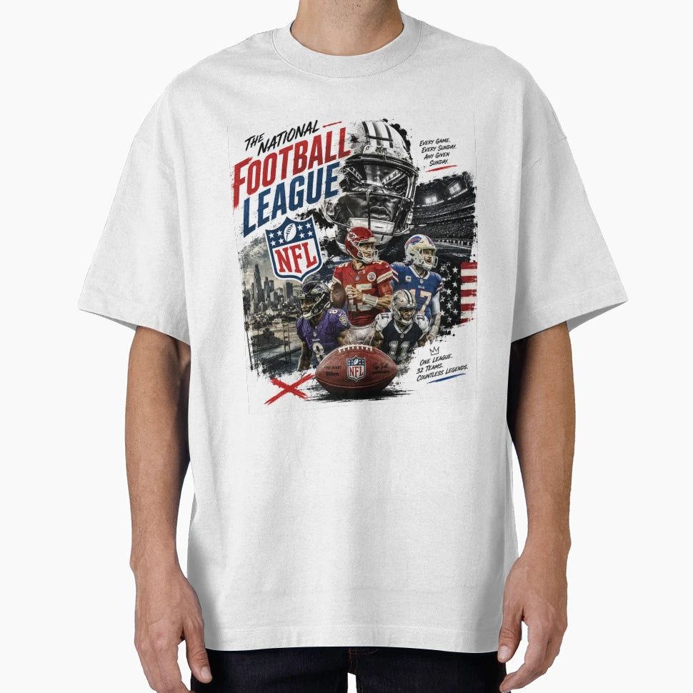 Nfl T-Shirt - Fun Novelty Design Unisex - T-Shirt, Sweatshirt, Hoodie