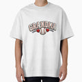 Greatest Baseball Grandma Stitched Heart T-Shirt - Trendy Graphic Unisex - T-Shirt, Sweatshirt, Hoodie