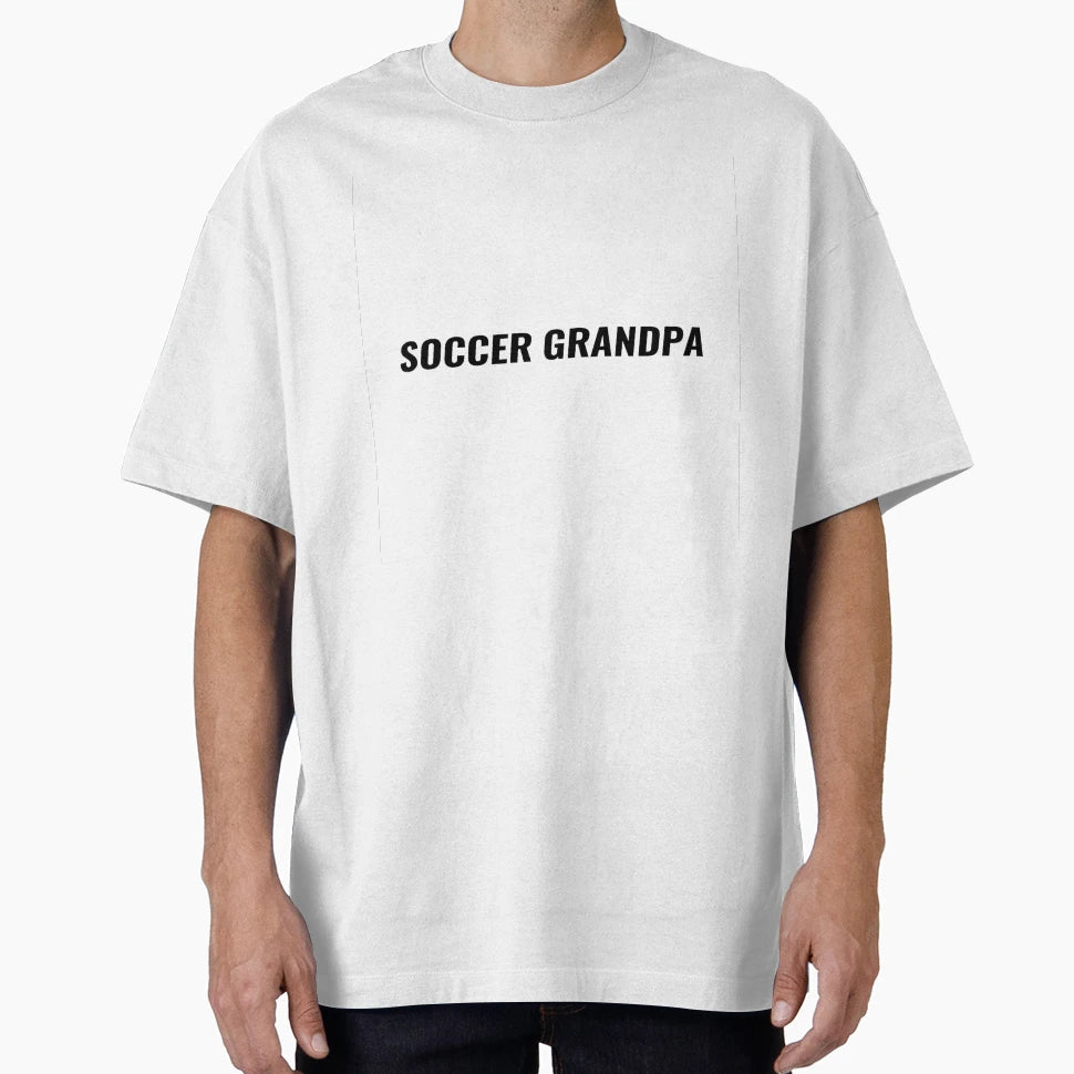 Soccer Grandpa World Cup Gift Football T-Shirt - Custom Art Print Unisex - T-Shirt, Sweatshirt, Hoodie