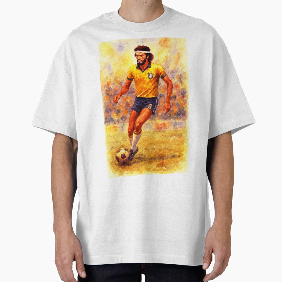 Socrates Football Legend T-Shirt - Graphic Print Men Women - T-Shirt, Sweatshirt, Hoodie